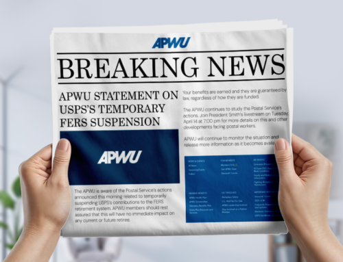 USPS FERS Contribution Suspension 2026